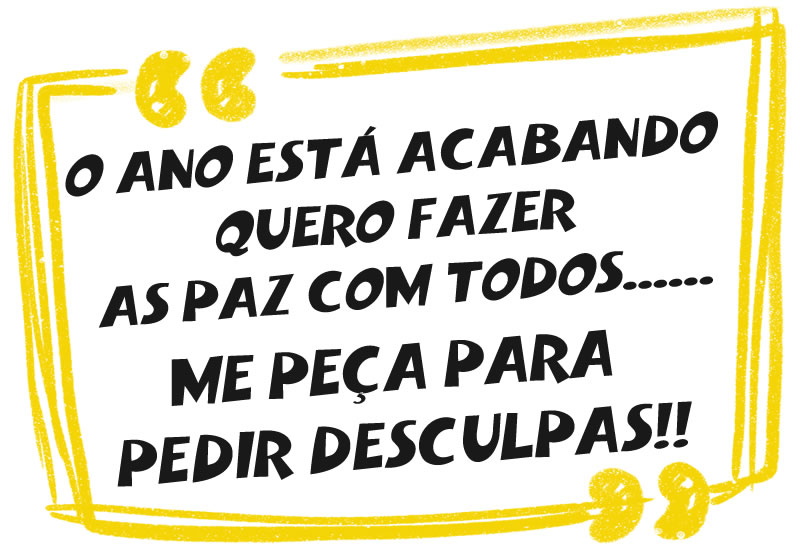 Imagem com frase humorística para 2024